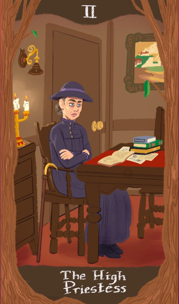 The Greenhollow Tarot - 2: The High Priestess