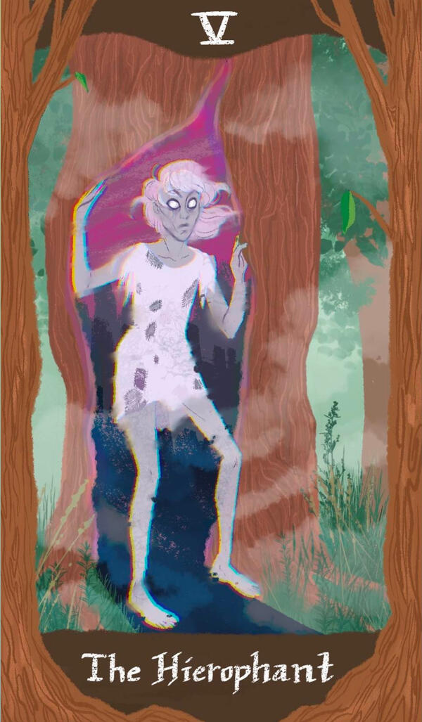 The Greenhollow Tarot - 6: The Hierophant
